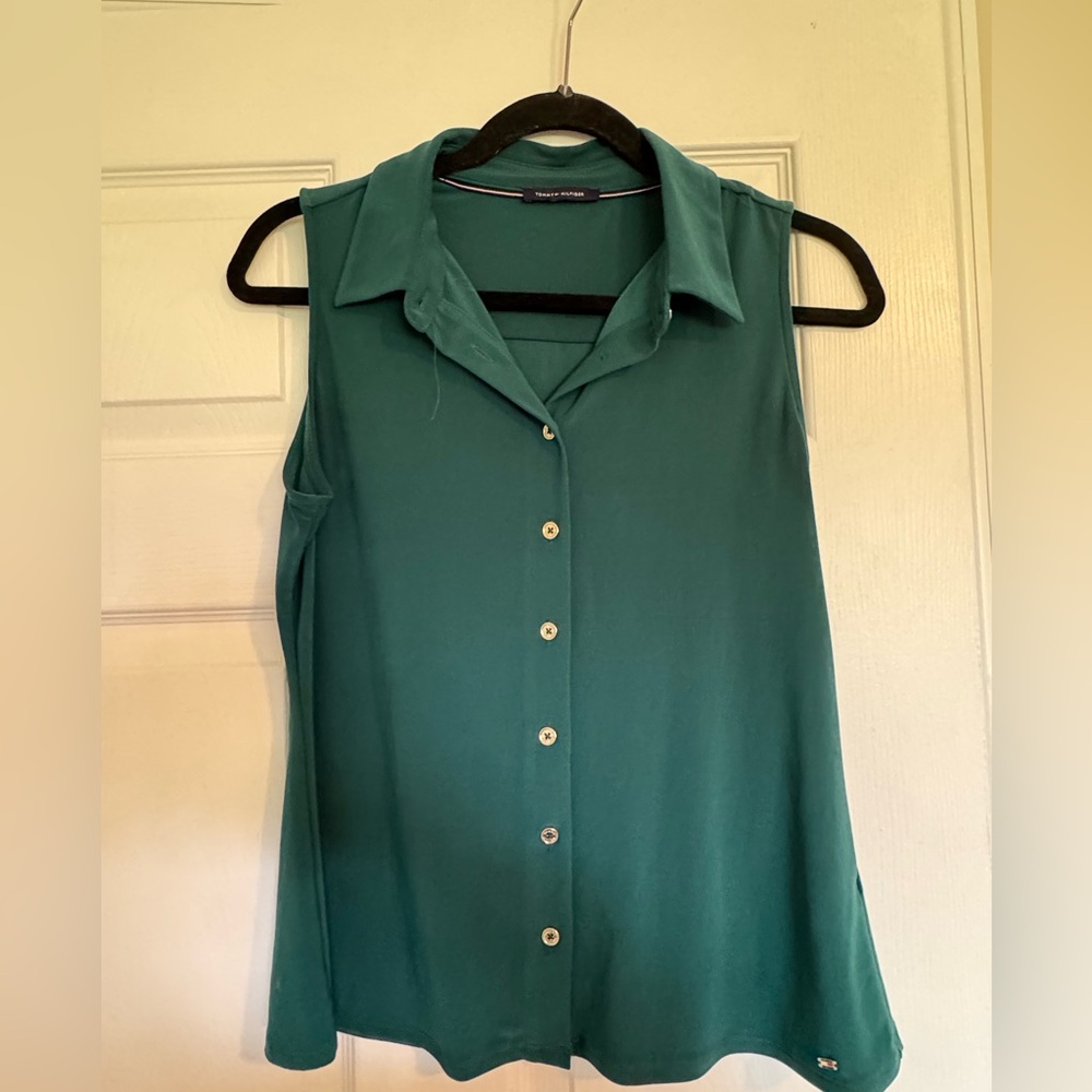 Green Tommy Hilfiger Blouse